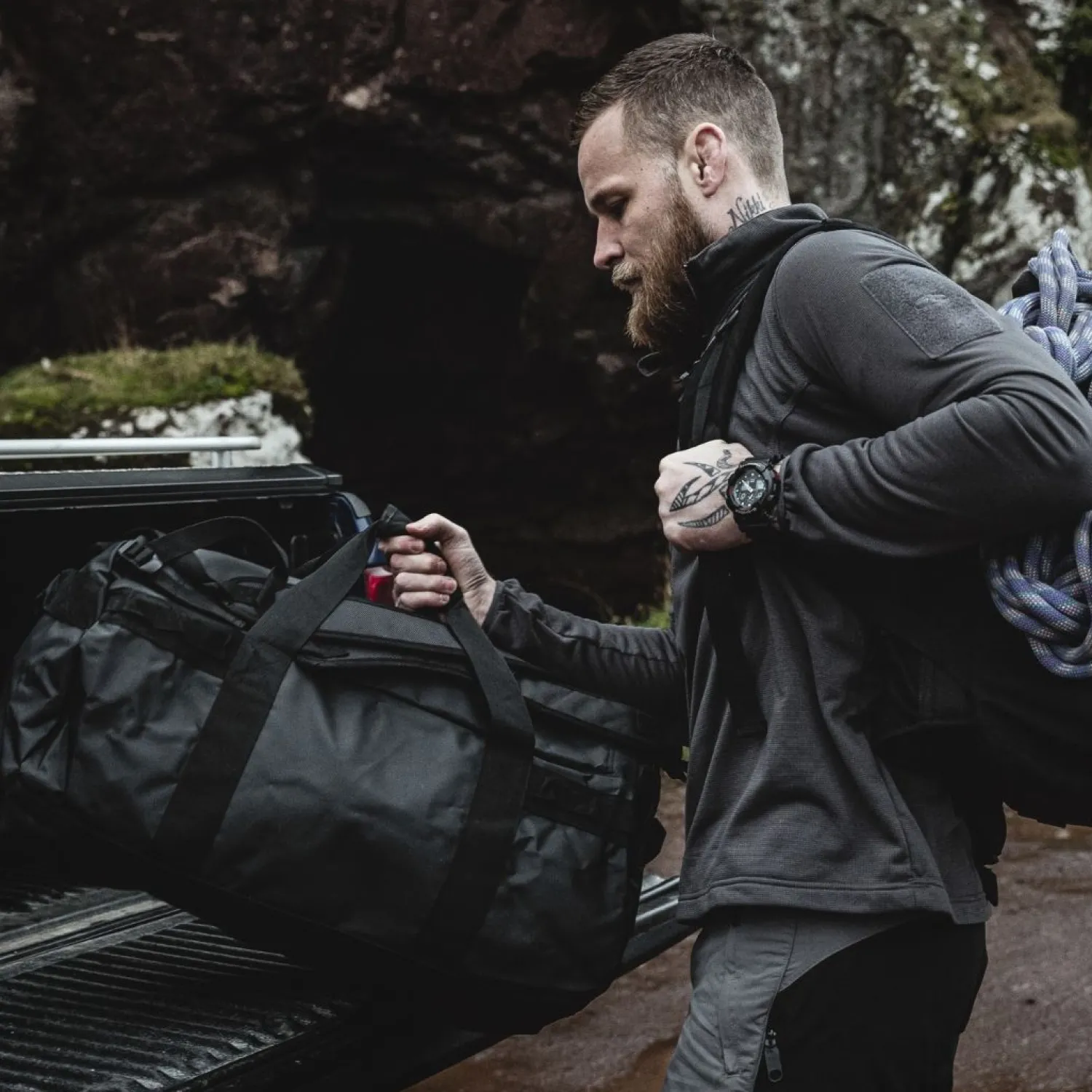 Cheap Highlander Duffel Bag - Storm - 90 Liter