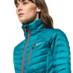 Hot Jack Wolfskin Dunjakke Til Dame - Nebelhorn Down Hybrid W - Bla