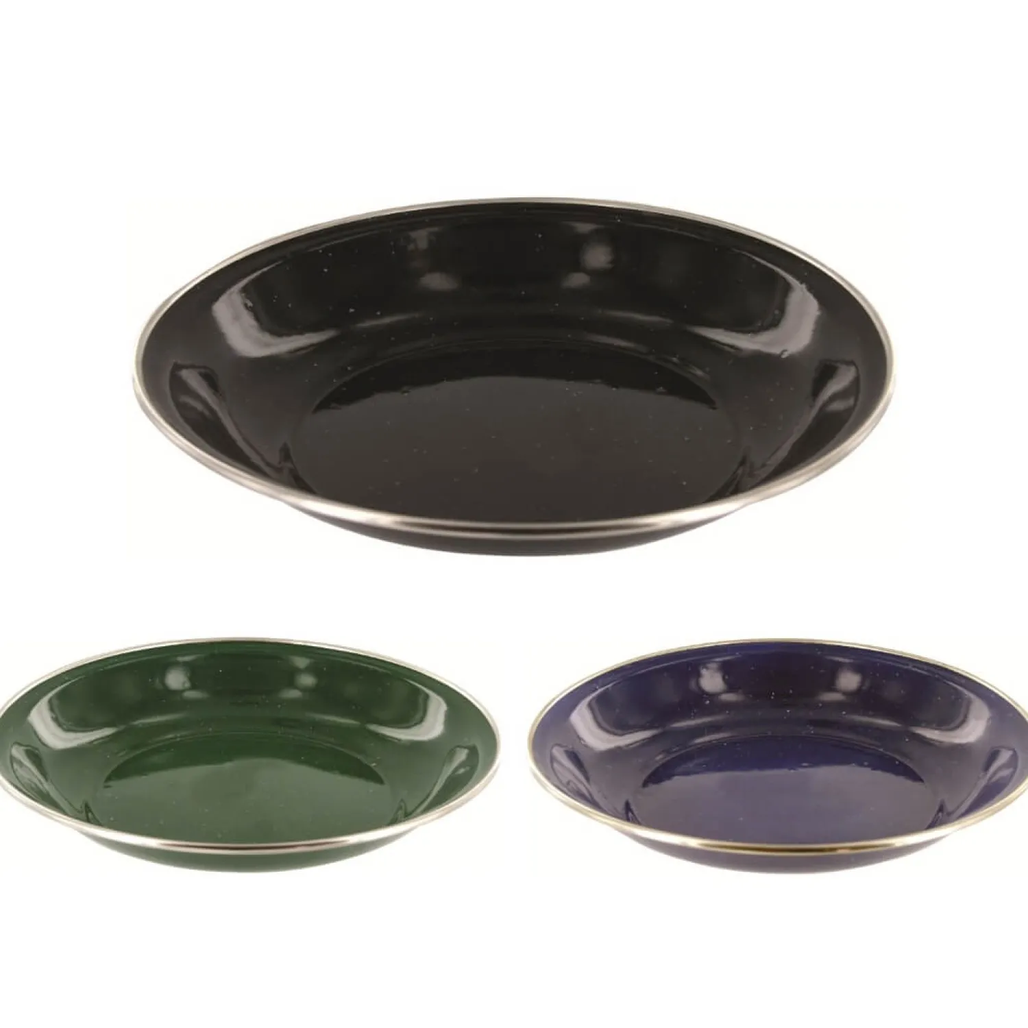 Flash Sale Highlander Dyb Emaljetallerken -