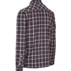 Clearance Trespass Fleece Skjorte Til Herre - Rapeseed - Gra
