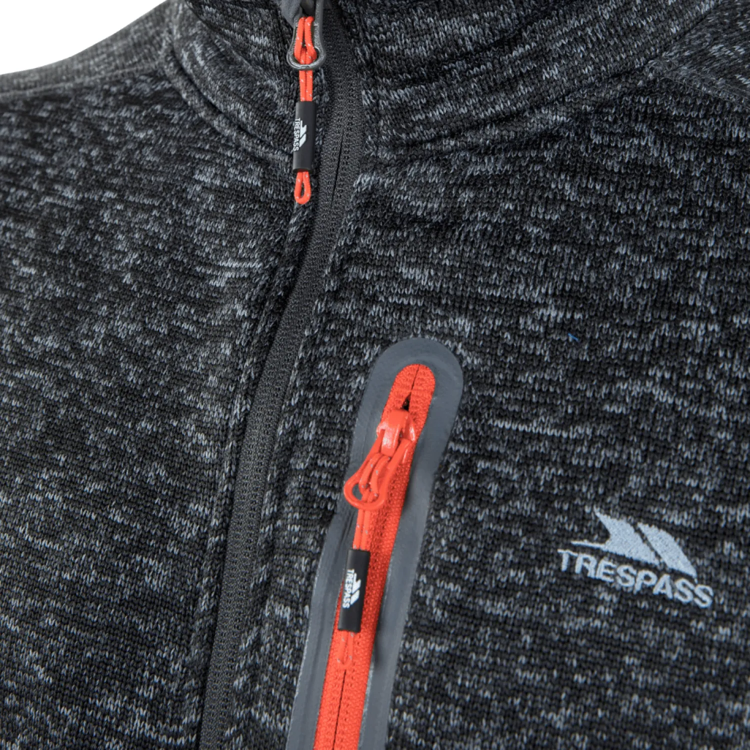 Shop Trespass Fleecetroje Herre - Bingham - Morkegra