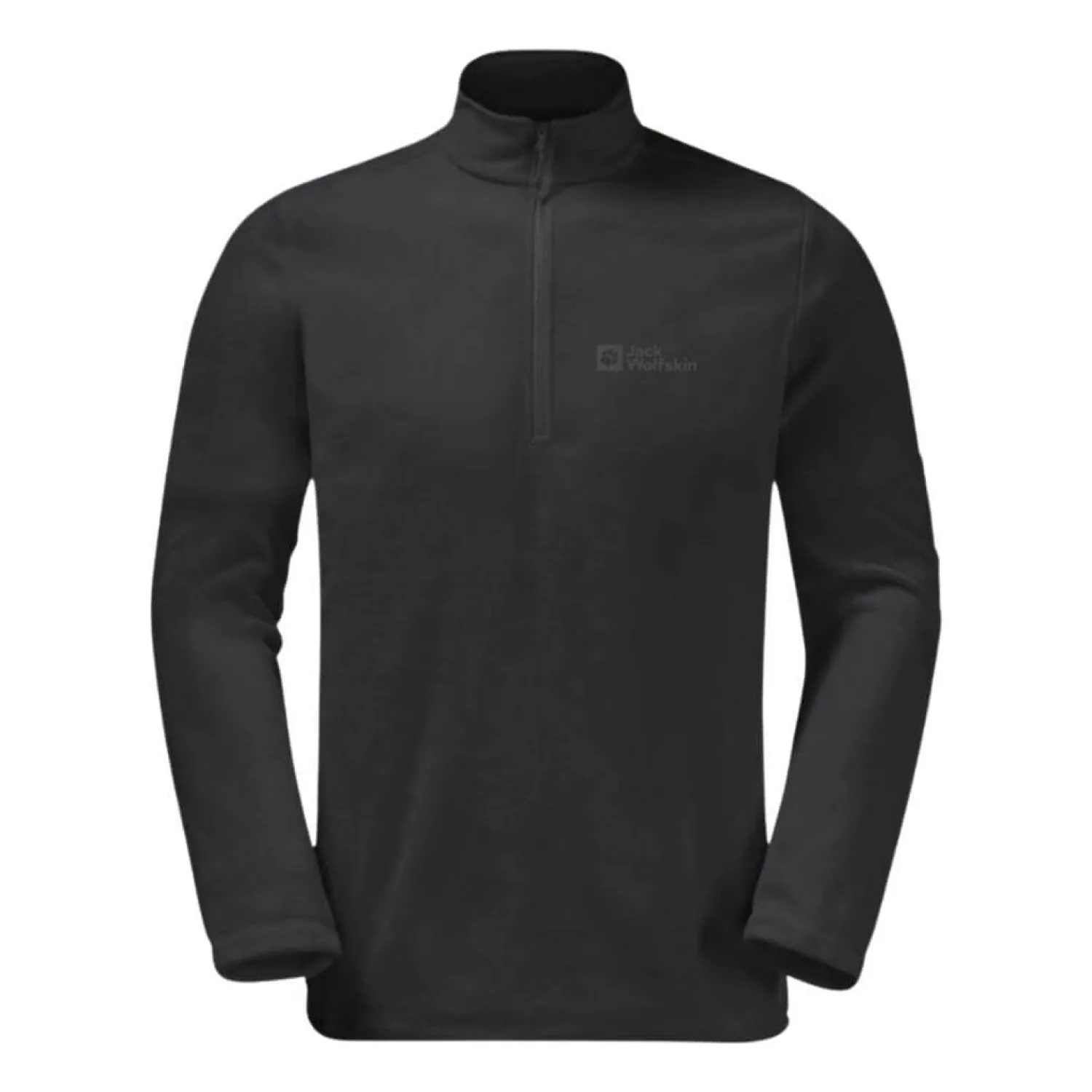 Online Jack Wolfskin Fleecetroje Til Herre - Taunus Hz M - Sort