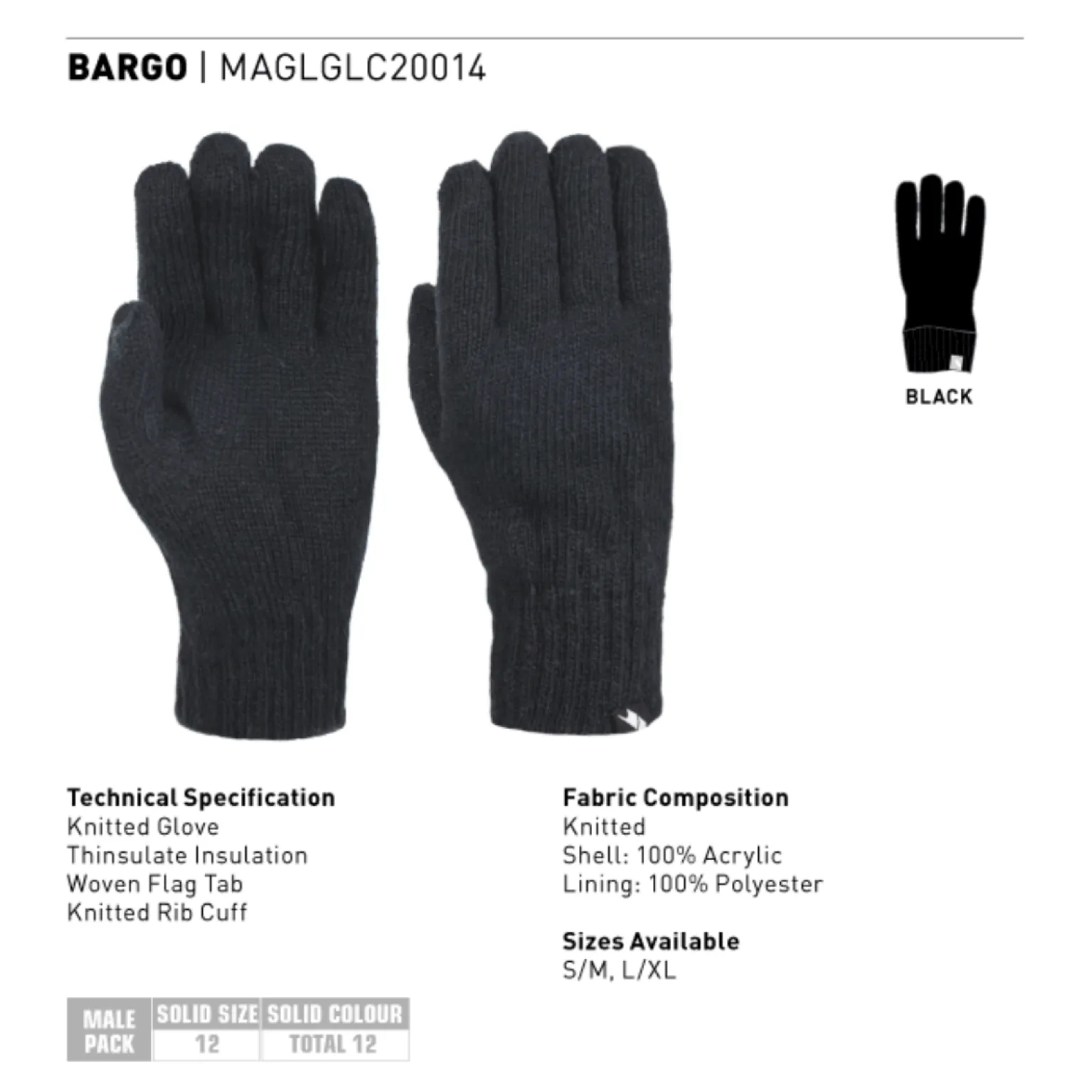 Hot Trespass Handsker - Bargo