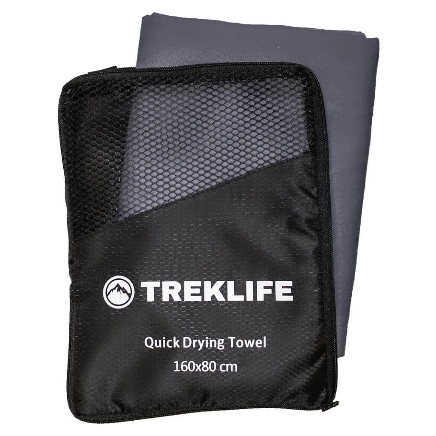 Fashion Treklife Hurtigtørrende Microfiber Handklaede - 160X80 Cm -