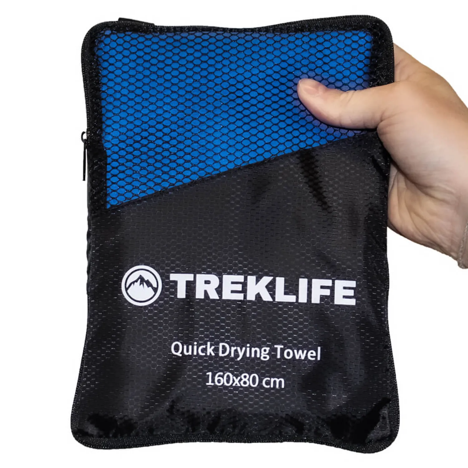 Fashion Treklife Hurtigtørrende Microfiber Handklaede - 160X80 Cm -