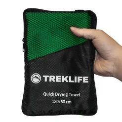 Cheap Treklife Hurtigtørrende Microfiber Handklaede - 120X60 Cm -