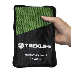 Cheap Treklife Hurtigtørrende Microfiber Handklaede - 120X60 Cm -