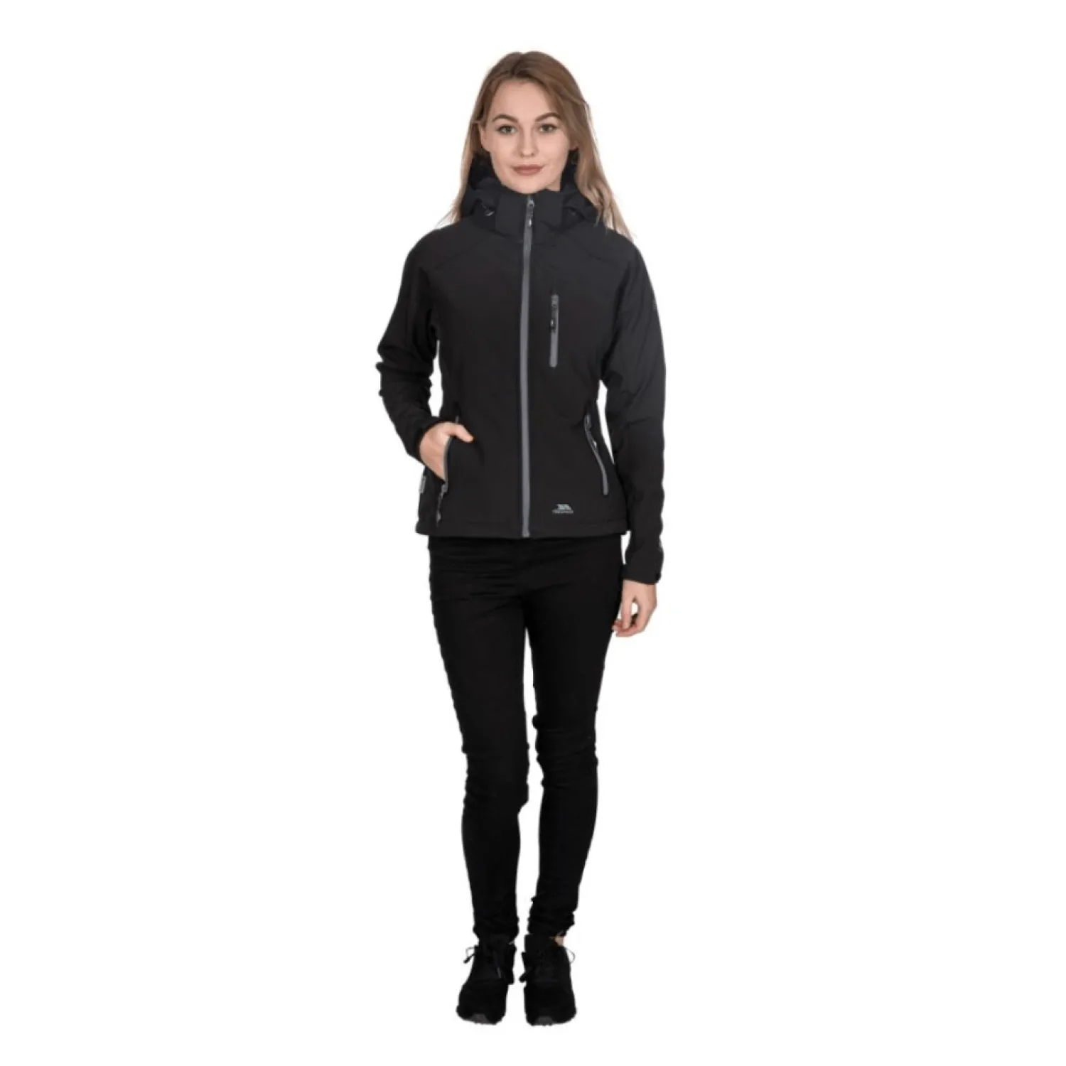 Outlet Trespass Jakke - Bela Ll - Softshell - Sort