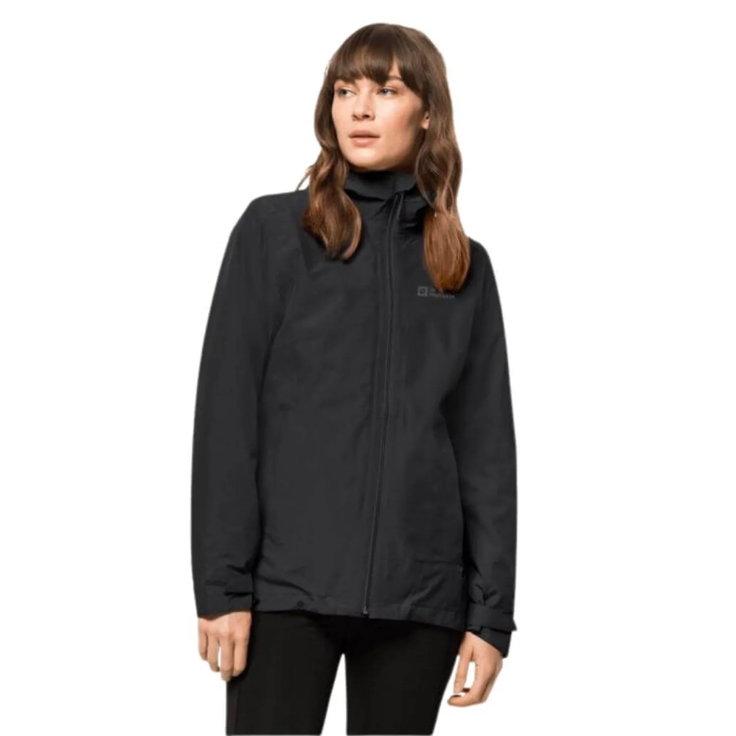 Shop Jack Wolfskin Jakke Til Dame - Moonrise 3-In-1 Jkt W - Sort