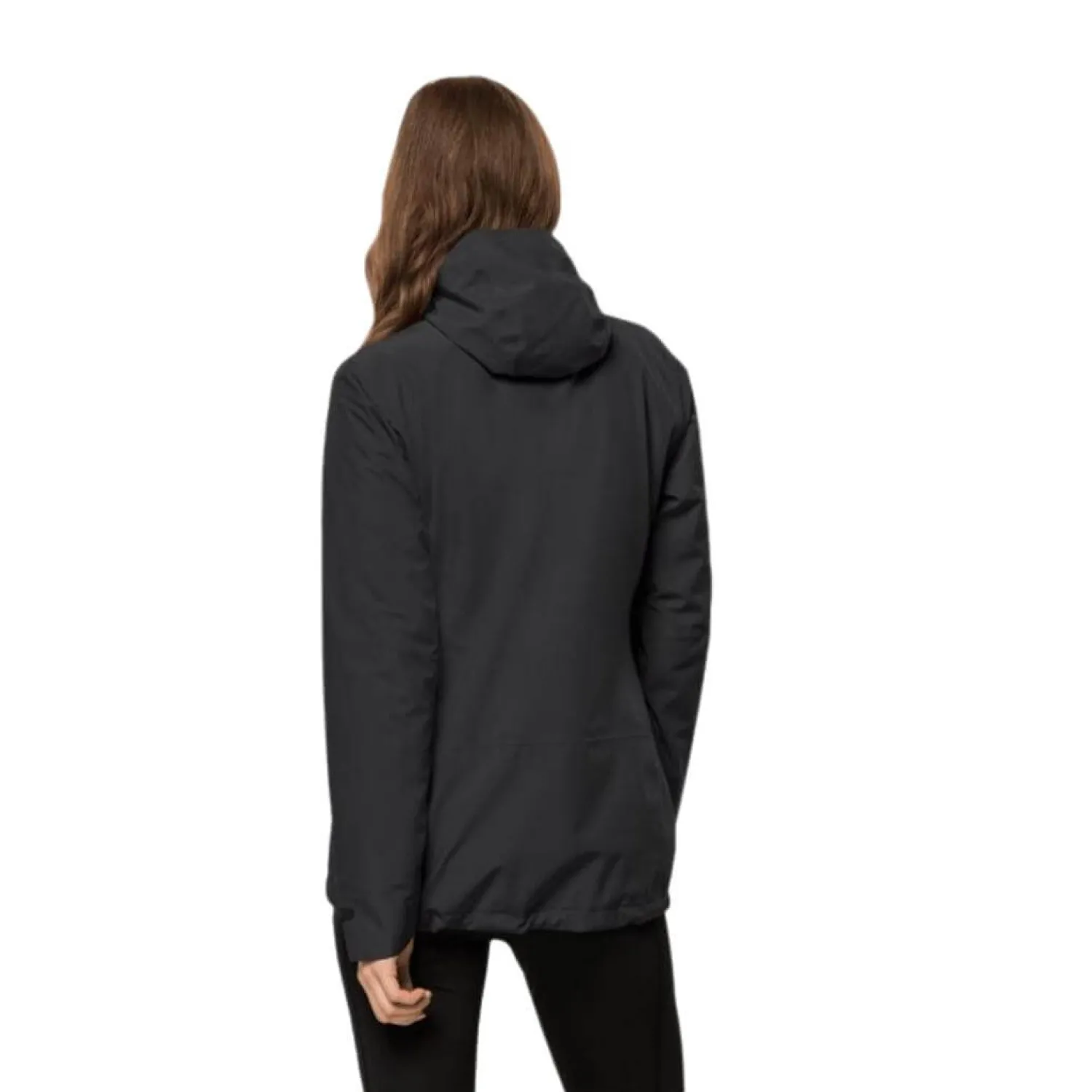 Shop Jack Wolfskin Jakke Til Dame - Moonrise 3-In-1 Jkt W - Sort