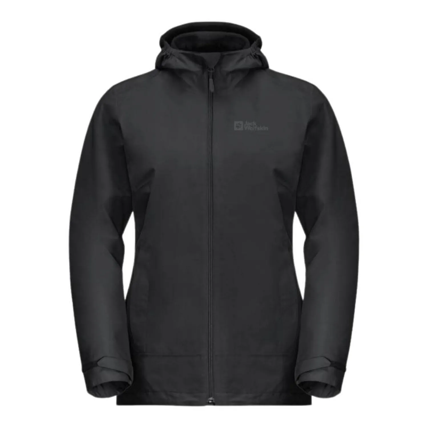 Shop Jack Wolfskin Jakke Til Dame - Moonrise 3-In-1 Jkt W - Sort