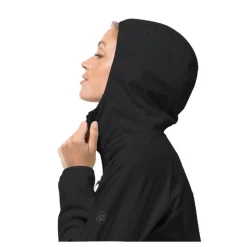 Flash Sale Jack Wolfskin Jakke Til Dame - Go Hike Softshell W - Sort