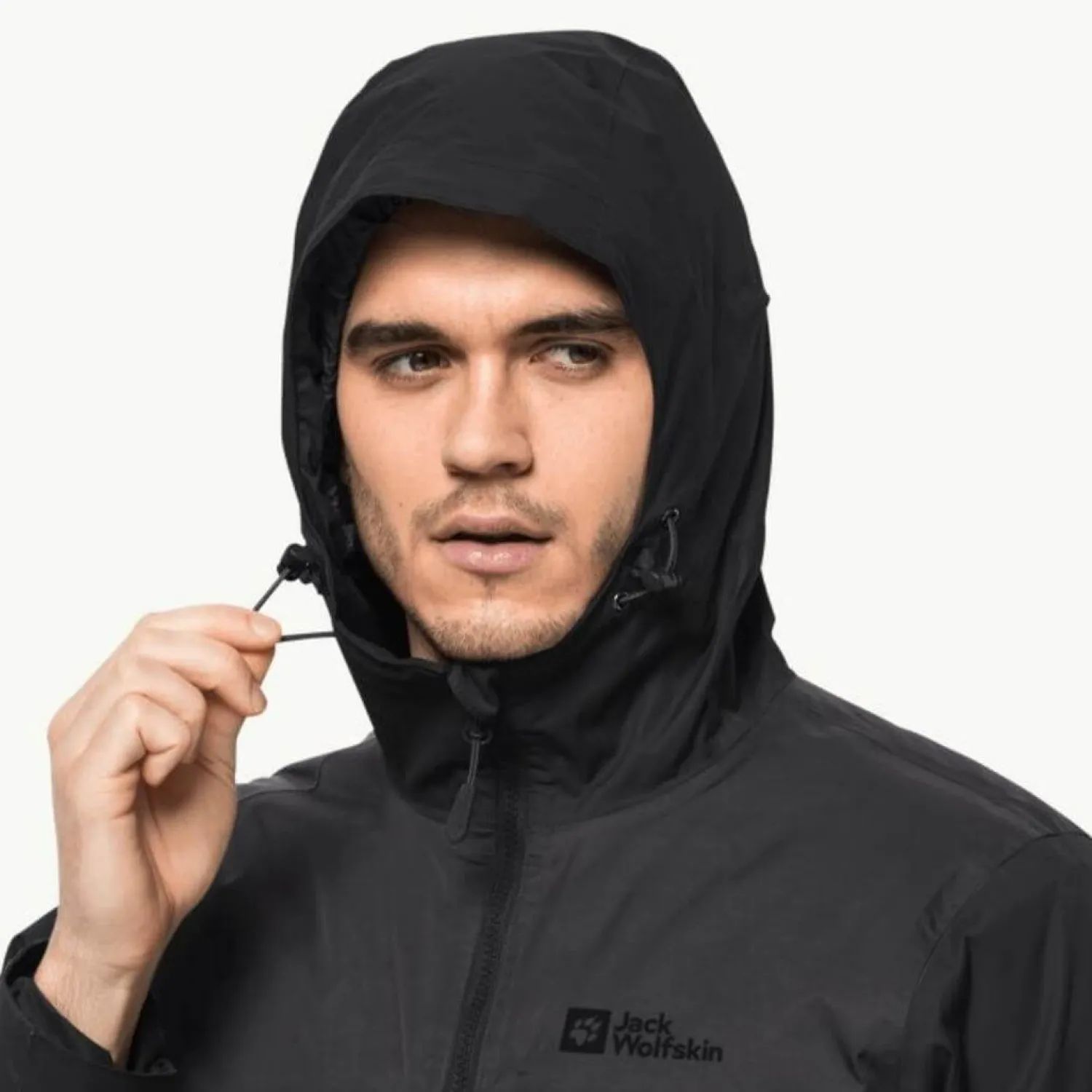 Hot Jack Wolfskin Jakke Til Herre - Jasper Ins Jkt Jacket M - Sort