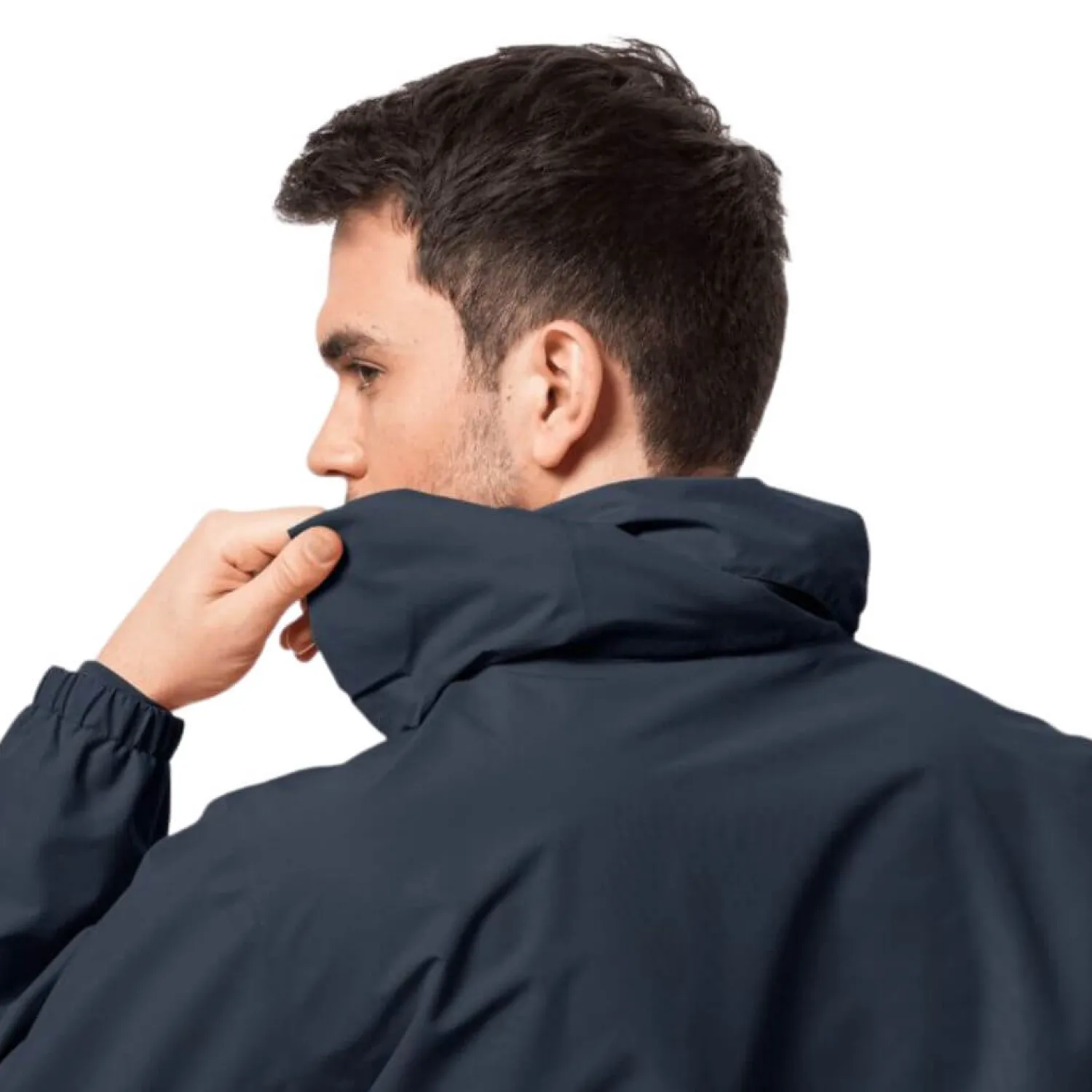 Hot Jack Wolfskin Jakke Til Herre - Stormy Point 2L Jkt M - Bla