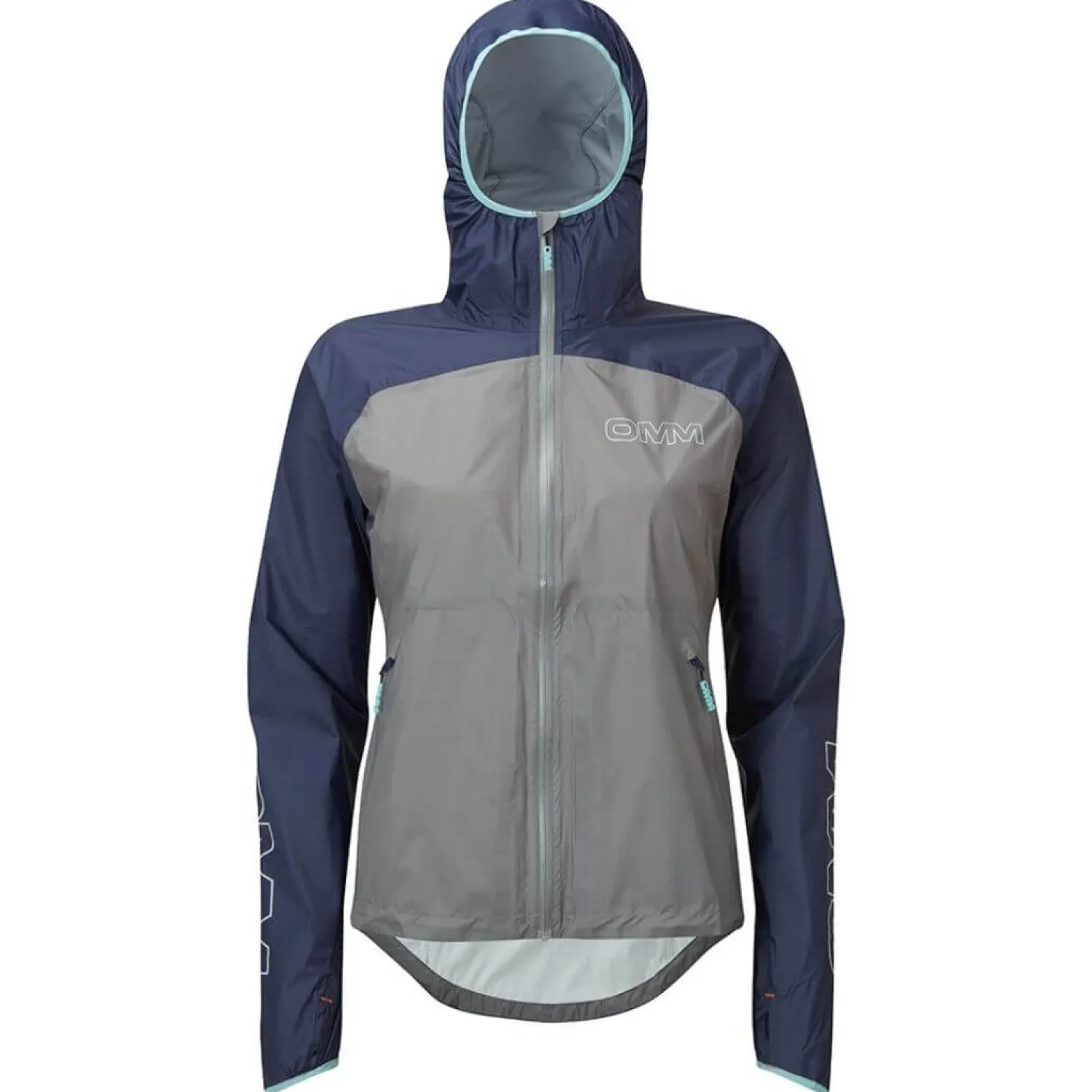 Shop OMM Jakke Til Kvinder - Halo+ - 120 Gram - Gra/Bla