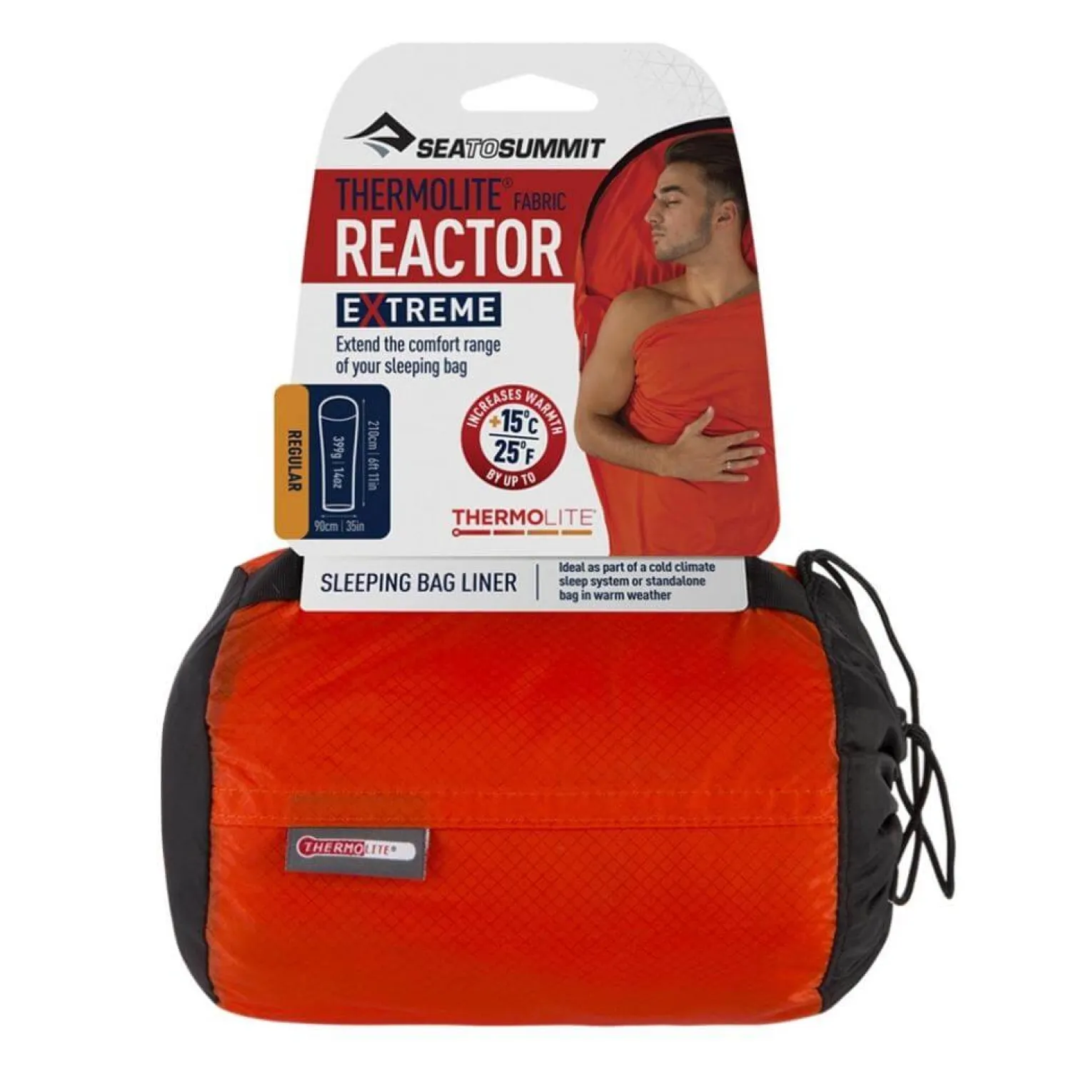 Flash Sale Sea To Summit Lagenpose - Reactor Extreme - Thermolite Mummy Liner - Rod