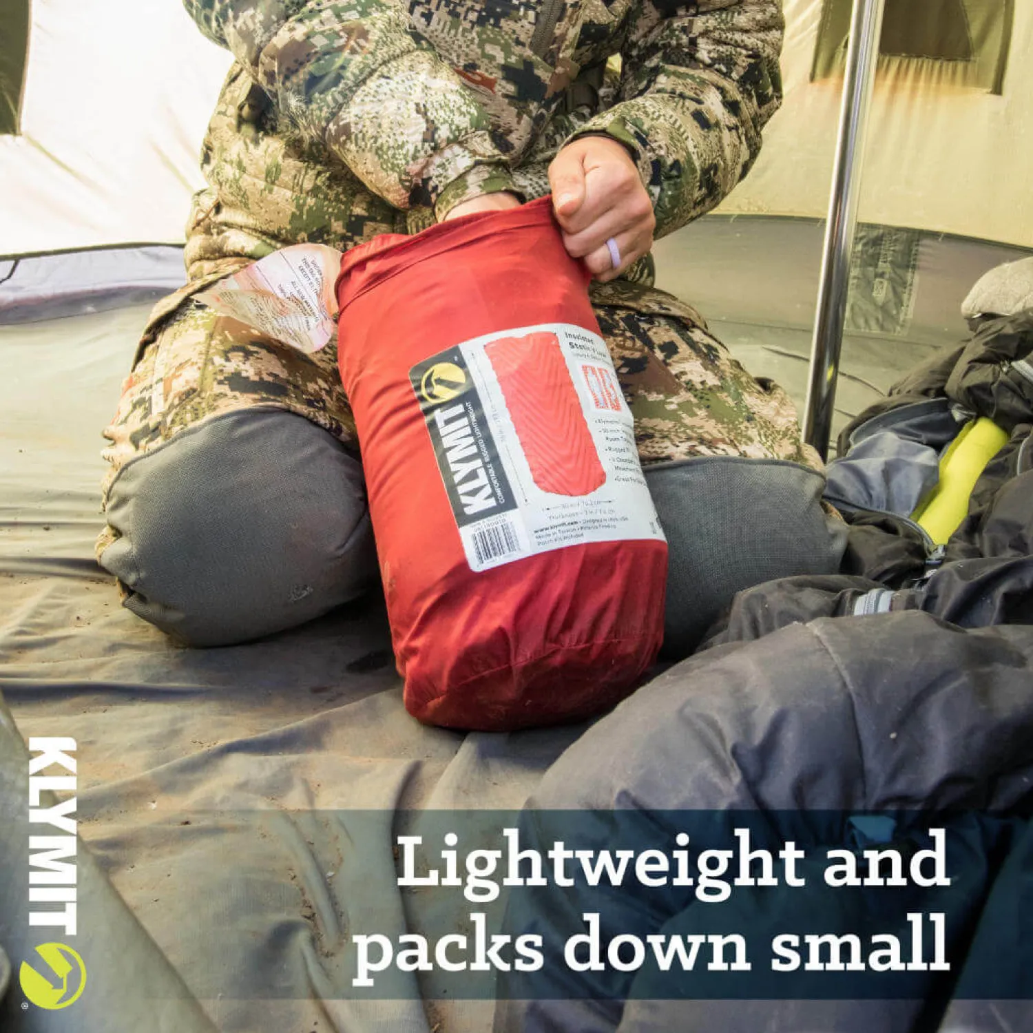 Cheap Klymit Liggeunderlag - Insulated Static V Luxe - Bred