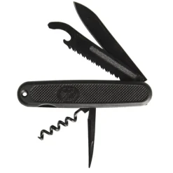 Shop Mil-Tec Lommekniv - Black German Pocket Knife - Stal