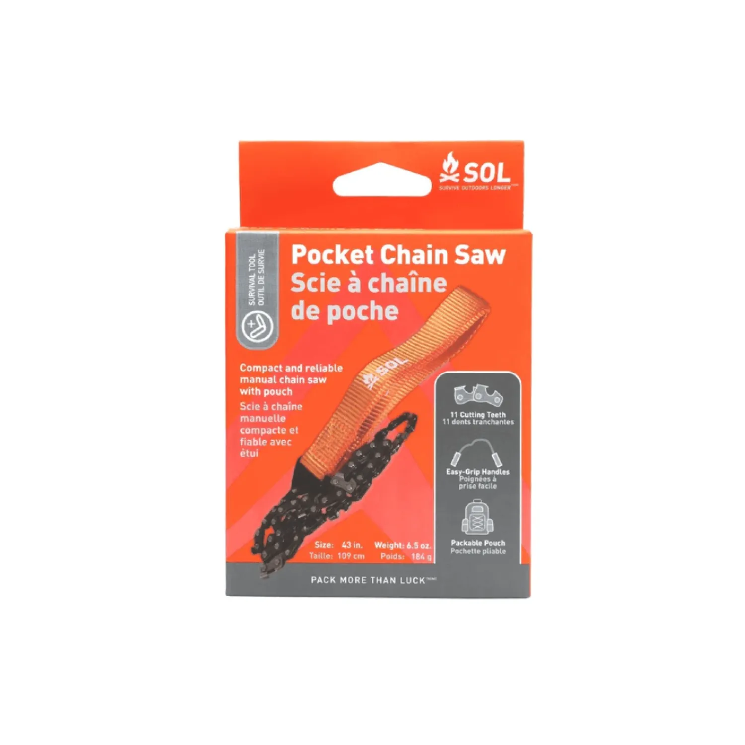 Store SOL Lomme-Sav - Pocket Chain Saw