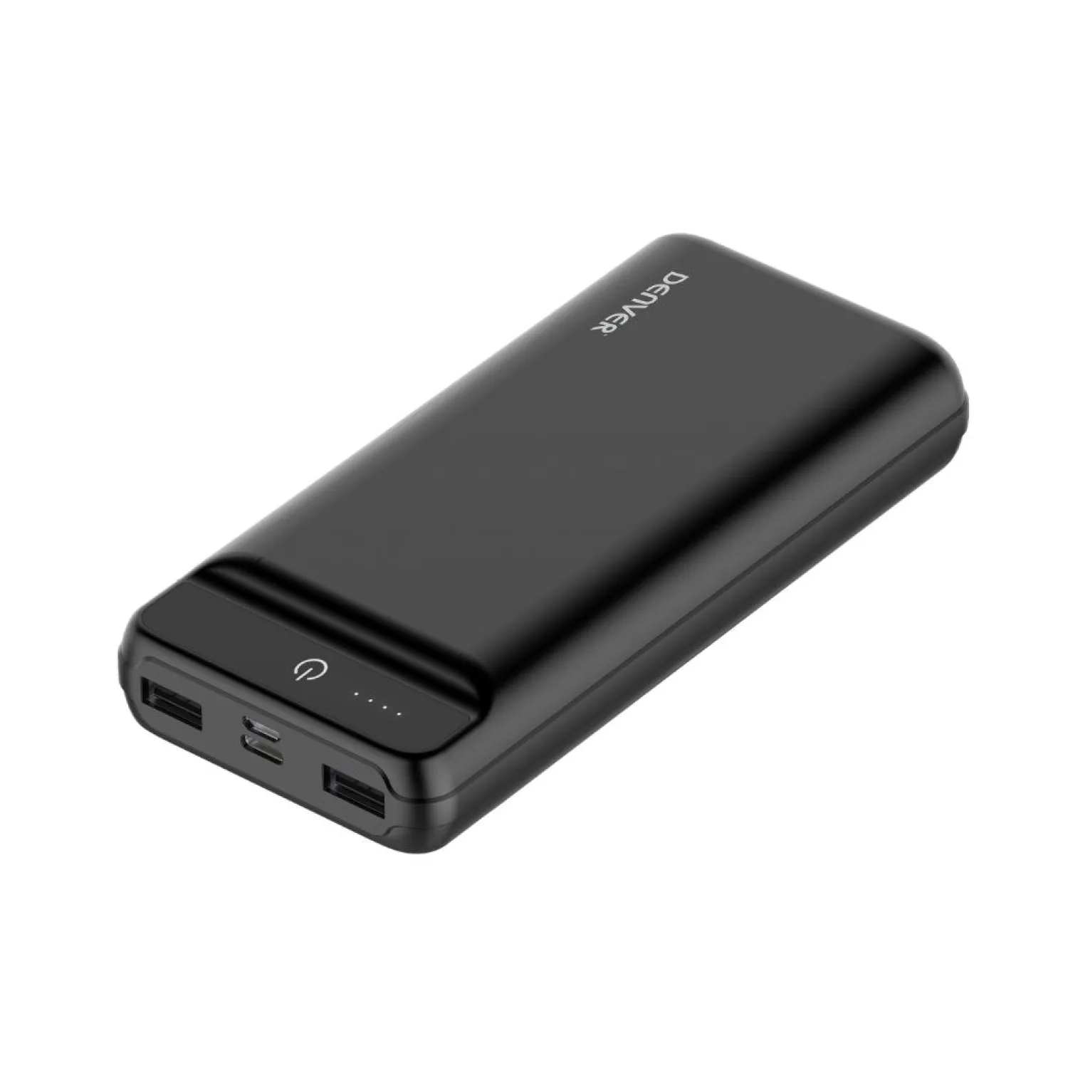 Fashion Denver Powerbank - 20000 Mah - Sort