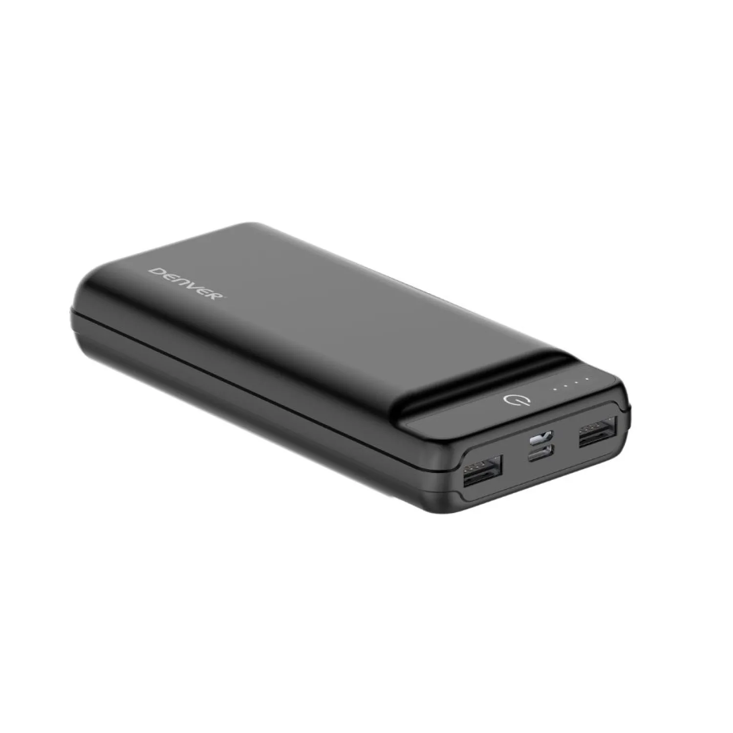 Fashion Denver Powerbank - 20000 Mah - Sort