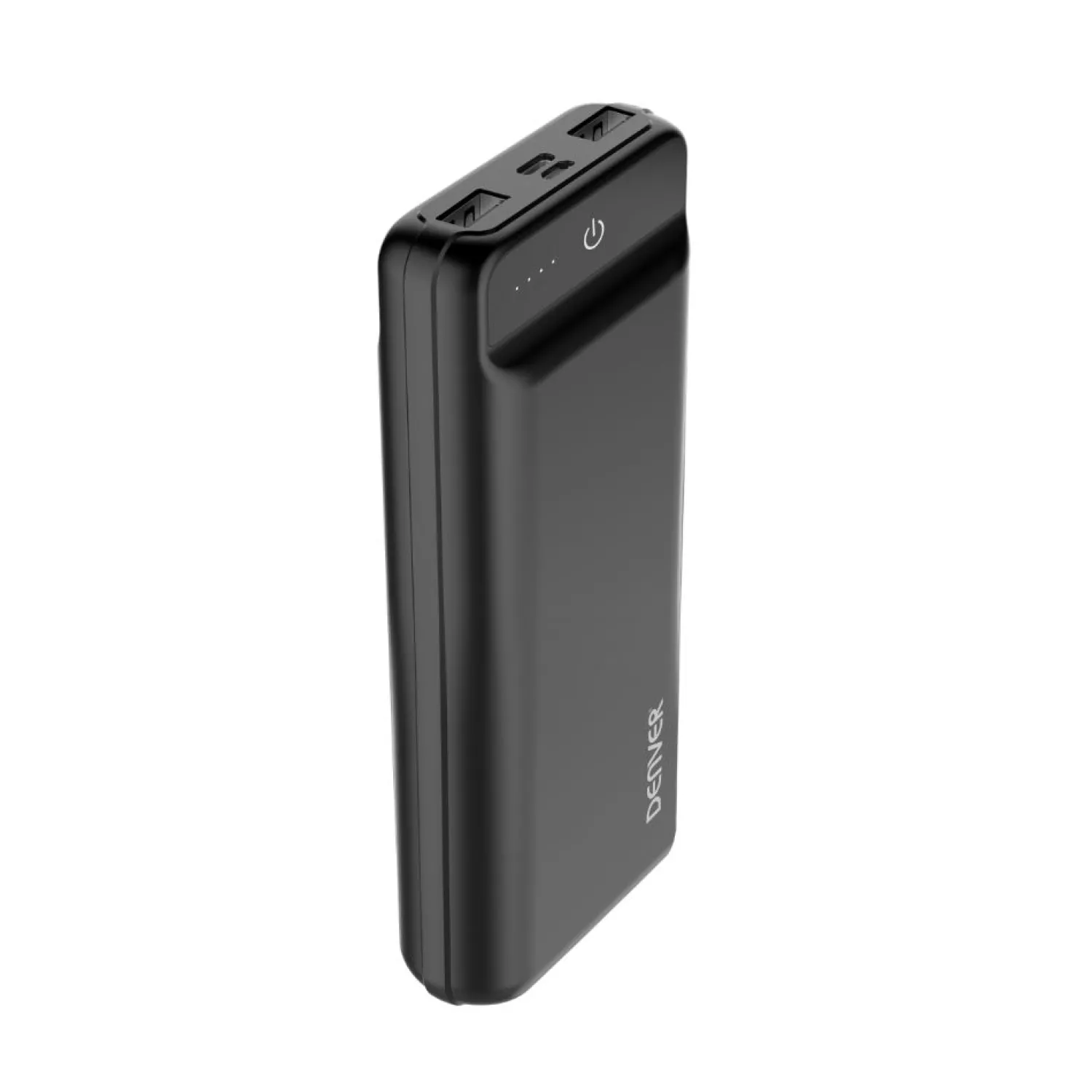 Fashion Denver Powerbank - 20000 Mah - Sort