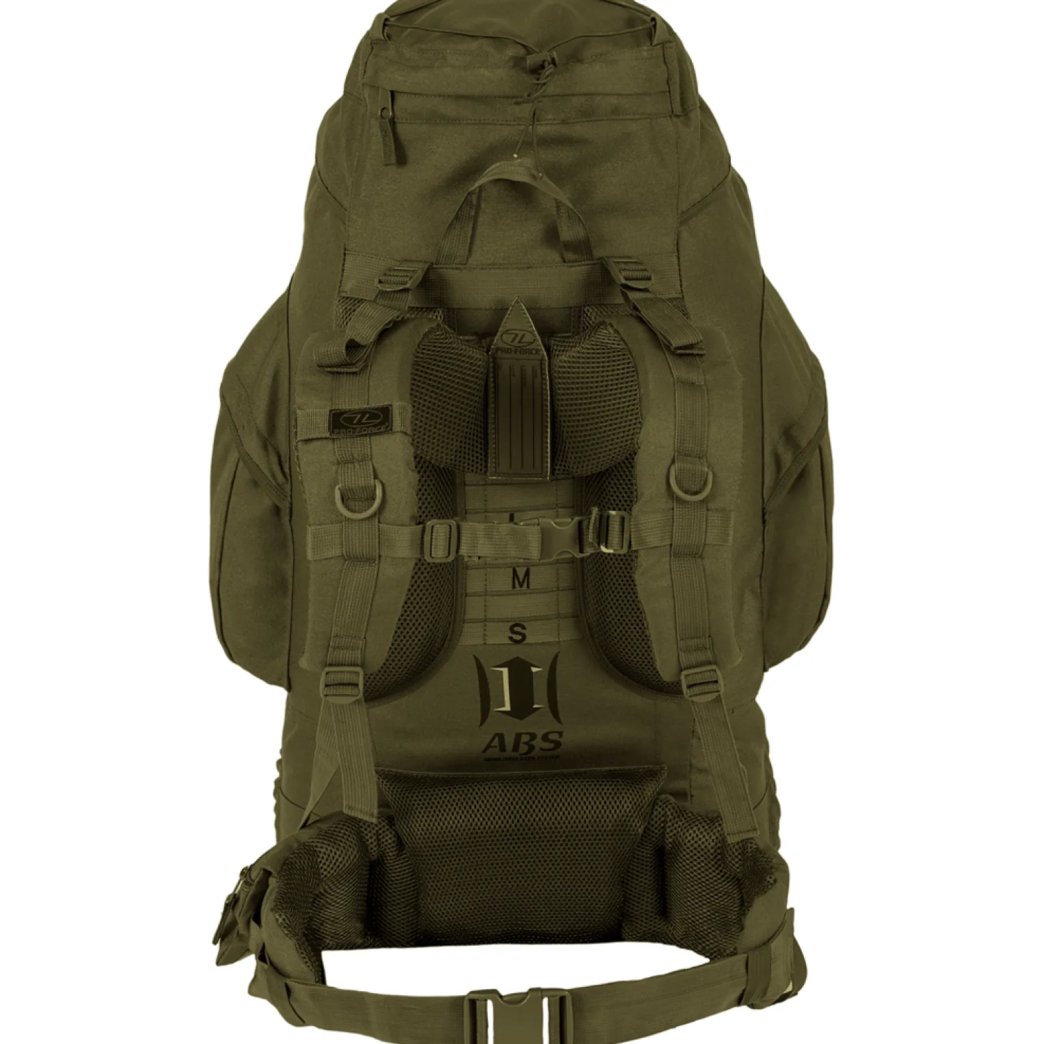 Best Highlander Pro Force Rygsaek - 88 Liter - Gron