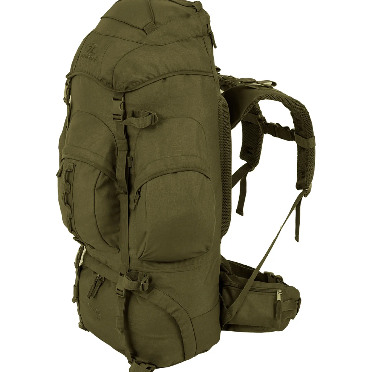 Best Highlander Pro Force Rygsaek - 88 Liter - Gron