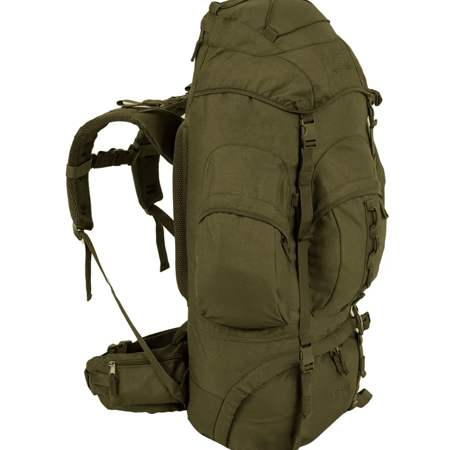 Best Highlander Pro Force Rygsaek - 88 Liter - Gron