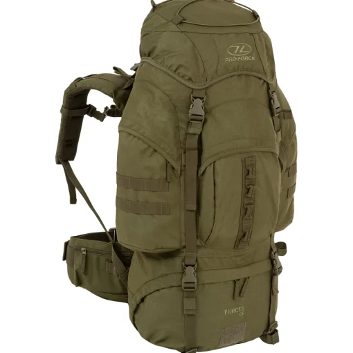 Fashion Highlander Pro Force Rygsaek - 66 Liter - Gron
