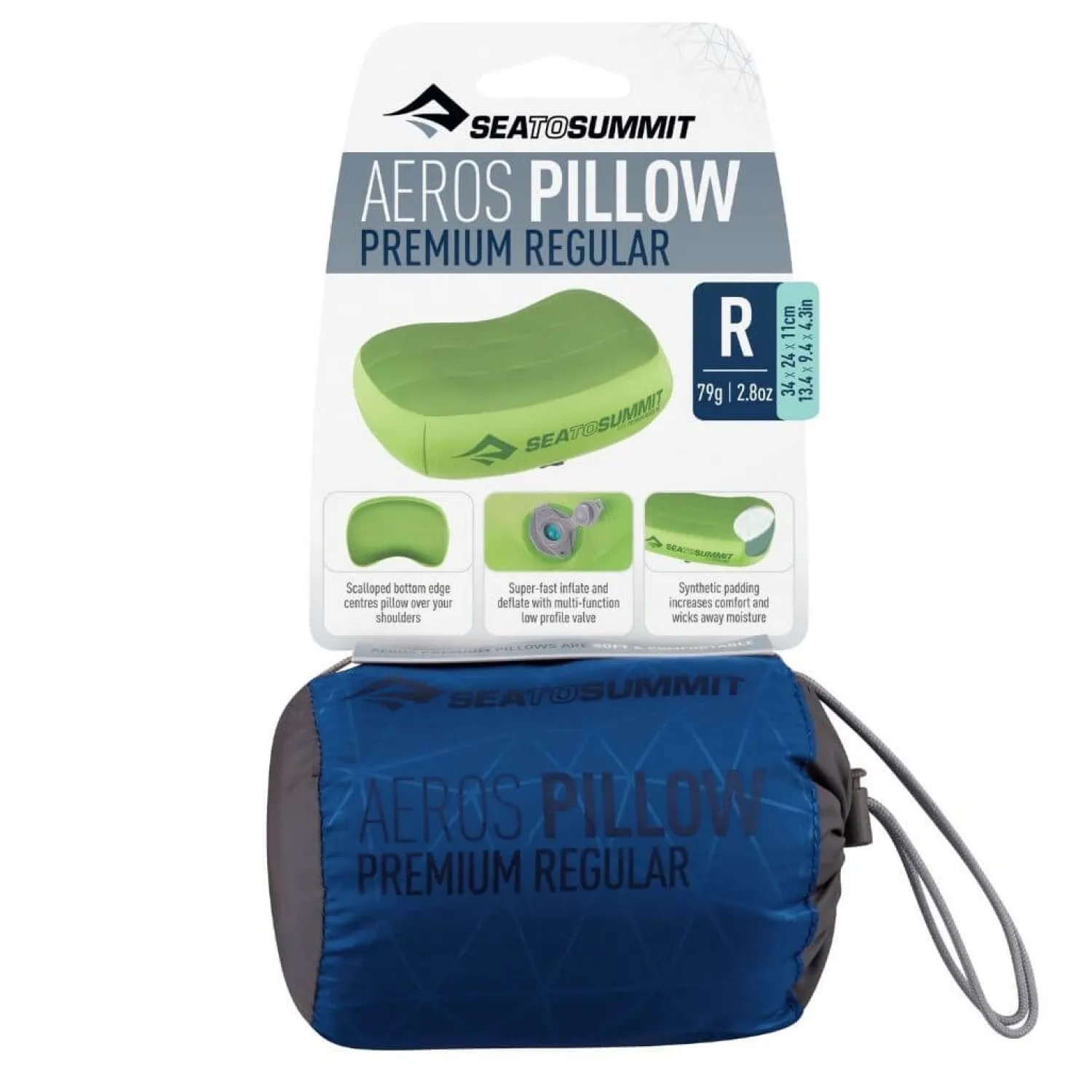 Sale Sea To Summit Pude - Aeros Premium Pillow - Regular