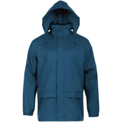 Sale Highlander Regnjakke - Stormguard Stowaway - Maend - Bla