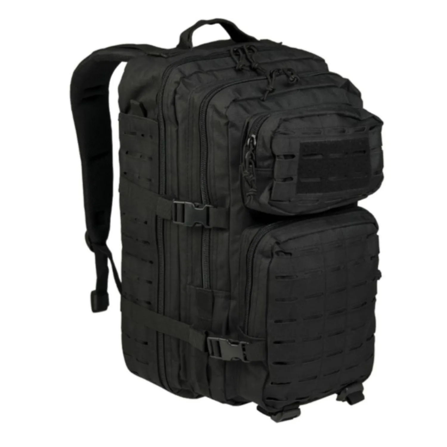 Cheap Mil-Tec Rygsaek - Us Black Laser Cut Backpack - 36L - Sort