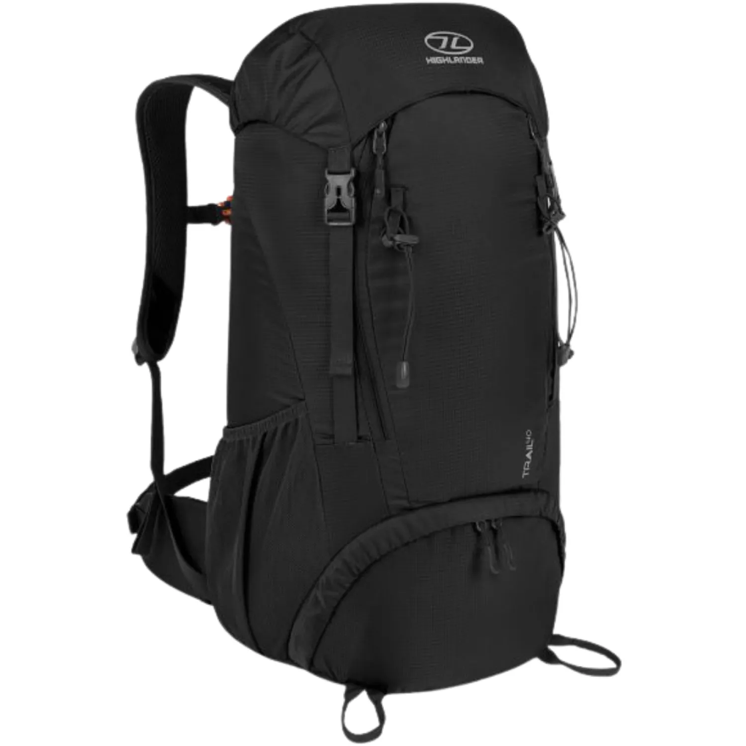 Fashion Highlander Rygsaek Til Kvinder - Trail 40 Liter - Sort