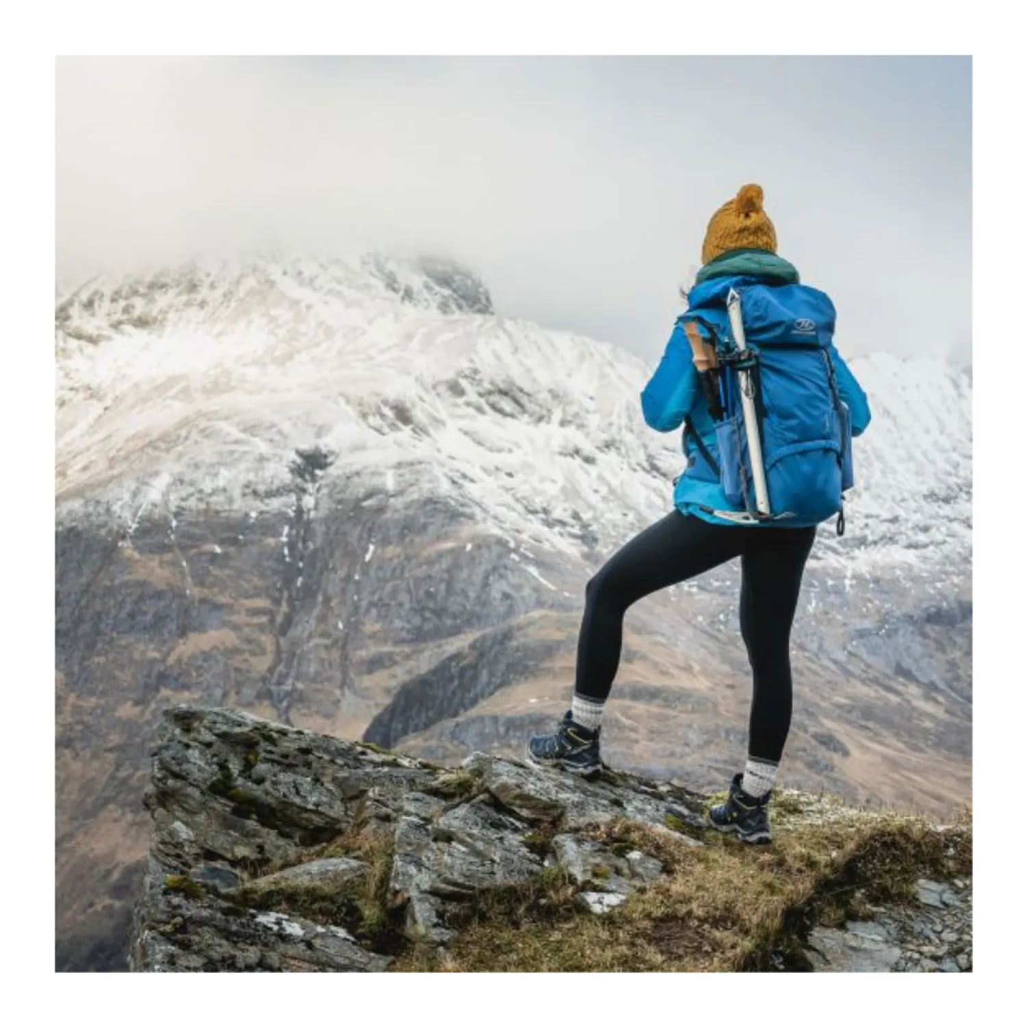 Fashion Highlander Rygsaek Til Kvinder - Trail 40 Liter - Sort