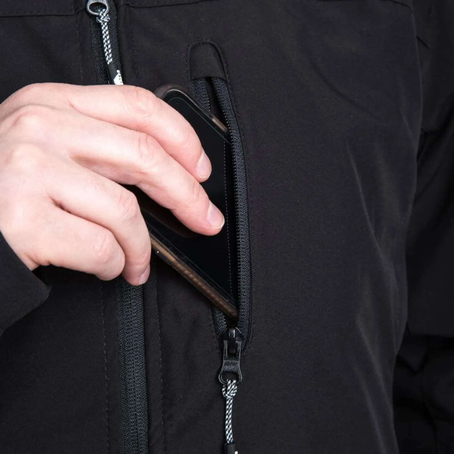 Best Sale Trespass Softshell Jakke - Stanford - Sort (Kun Xs Tilbage)