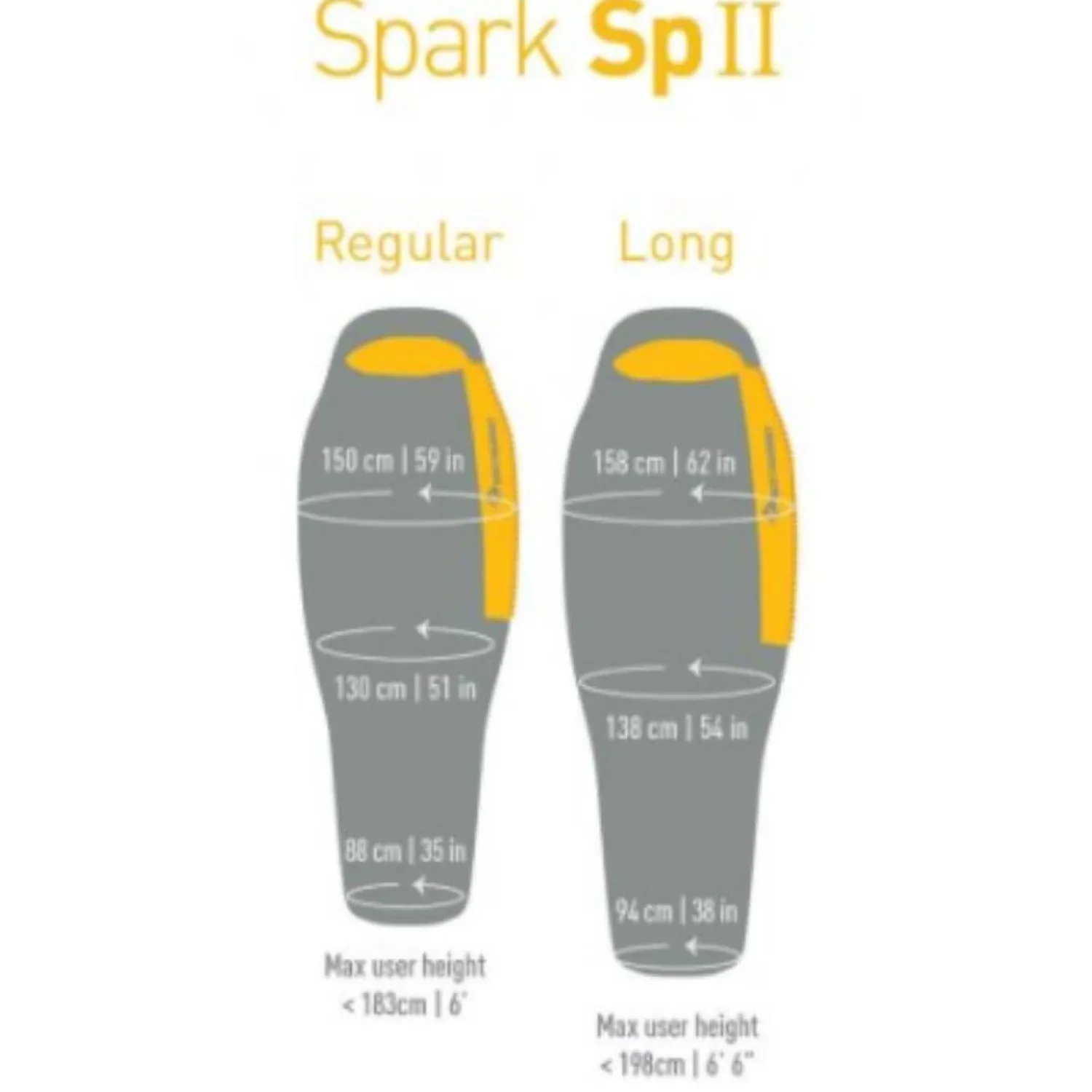 New Sea To Summit Sovepose - Spark Sp2 - Left Zip - Regular