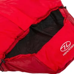 Store Highlander Sovepose - Trekker 250 - 3-Sæsons - Rod