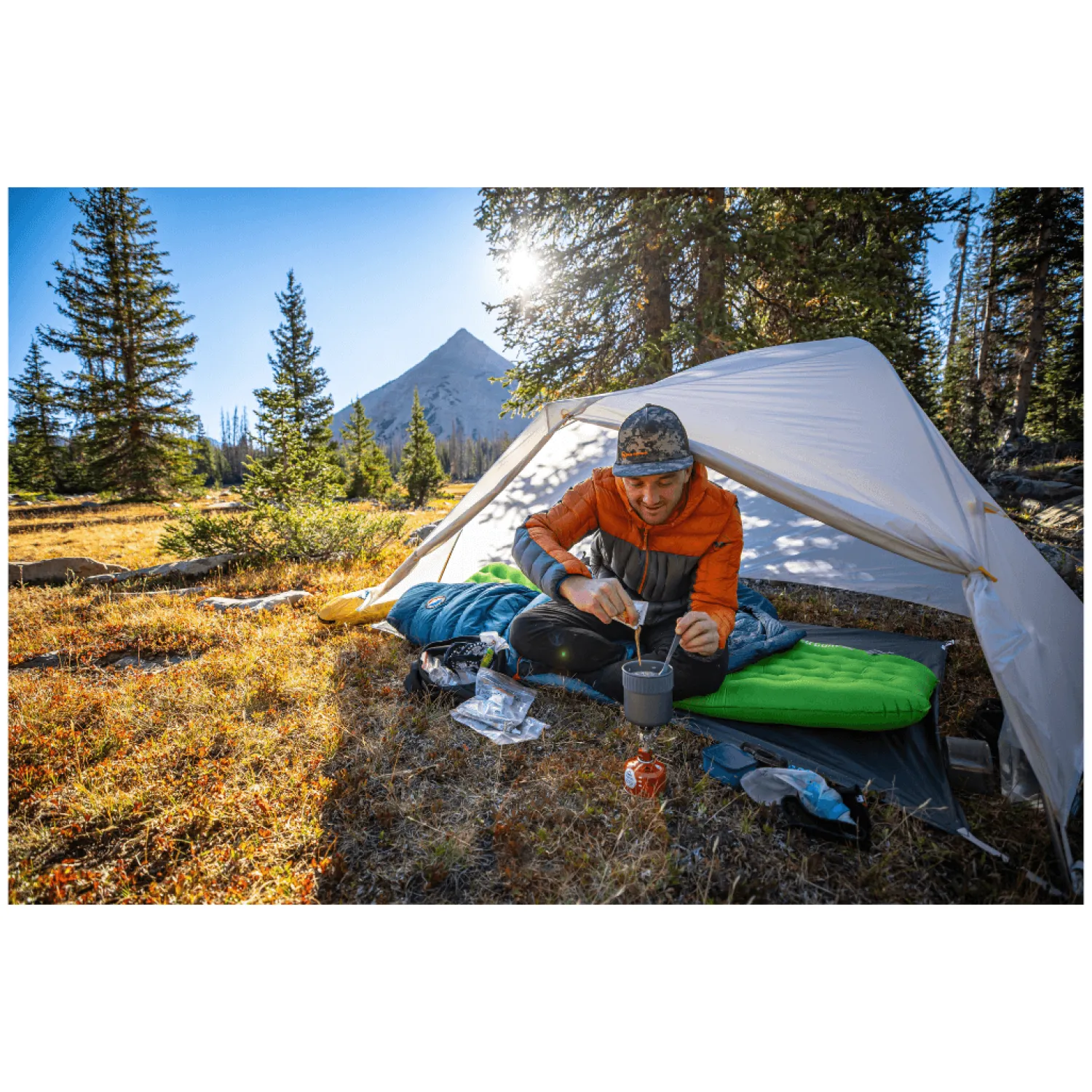 Store Big Agnes Telt - Tiger Wall Ul1 Solution Dye - 1 Person - Ultra-Letvaegtig