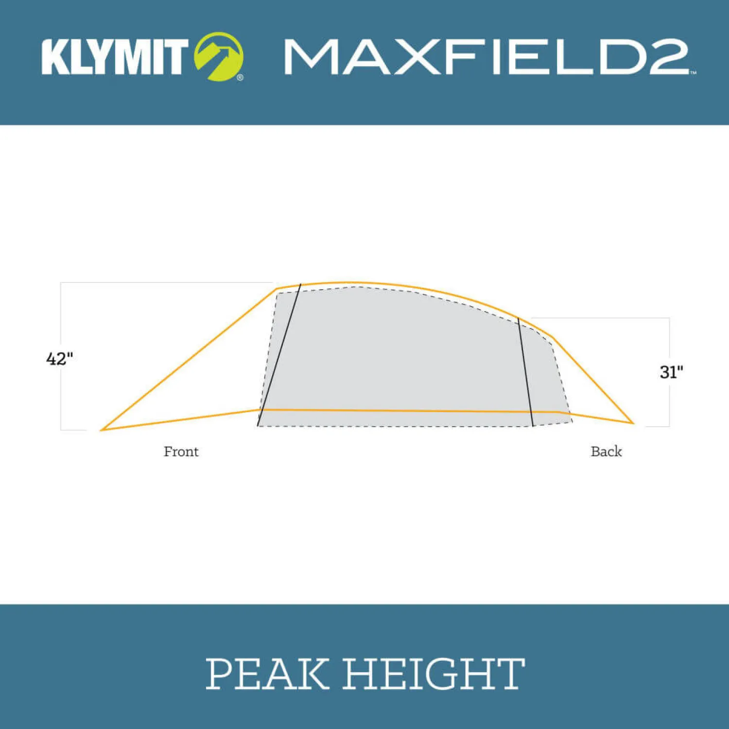 Best Klymit Telt - Maxfield 2 - 2 Personer