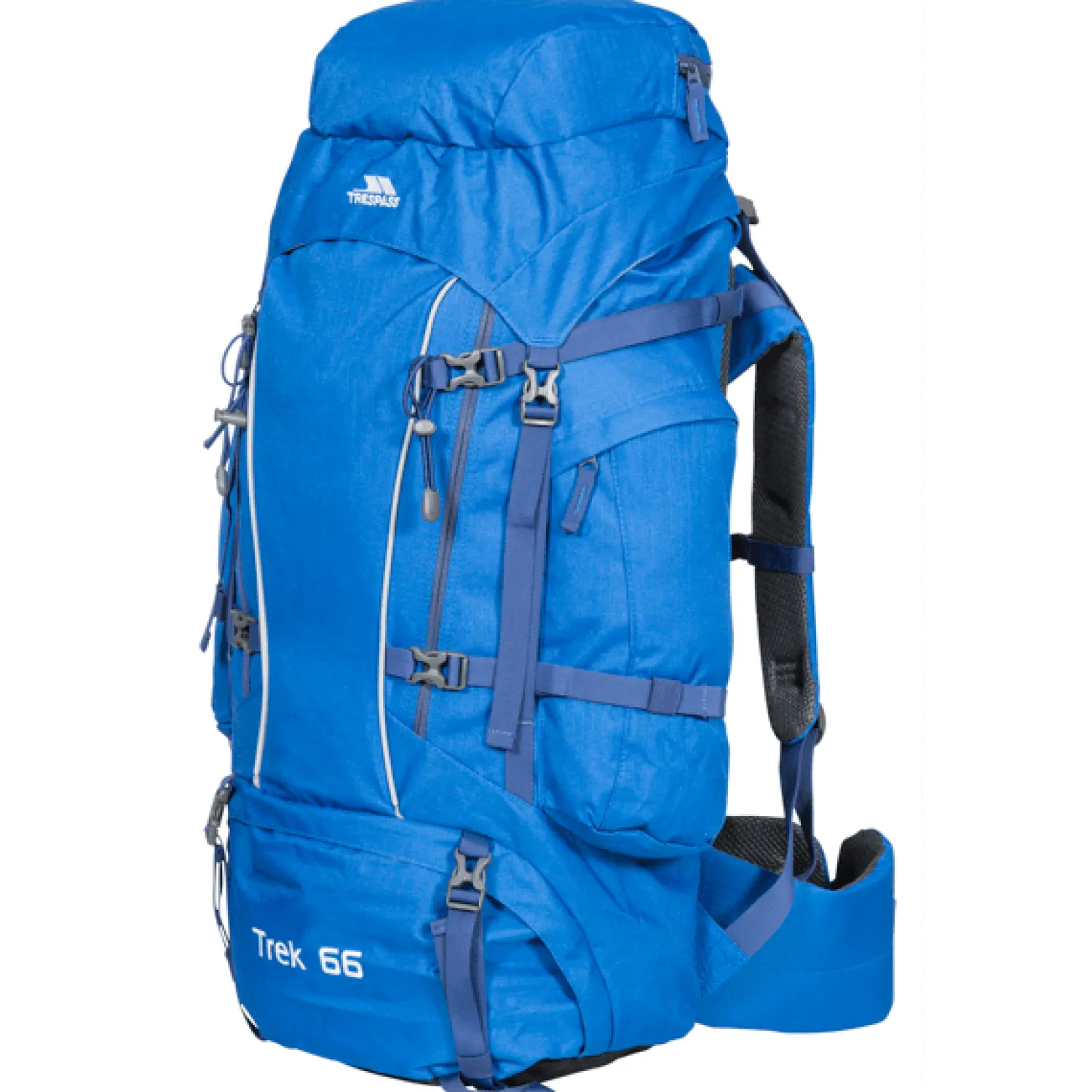 Shop Trespass Trek Rygsaek - 66 Liter - Bla