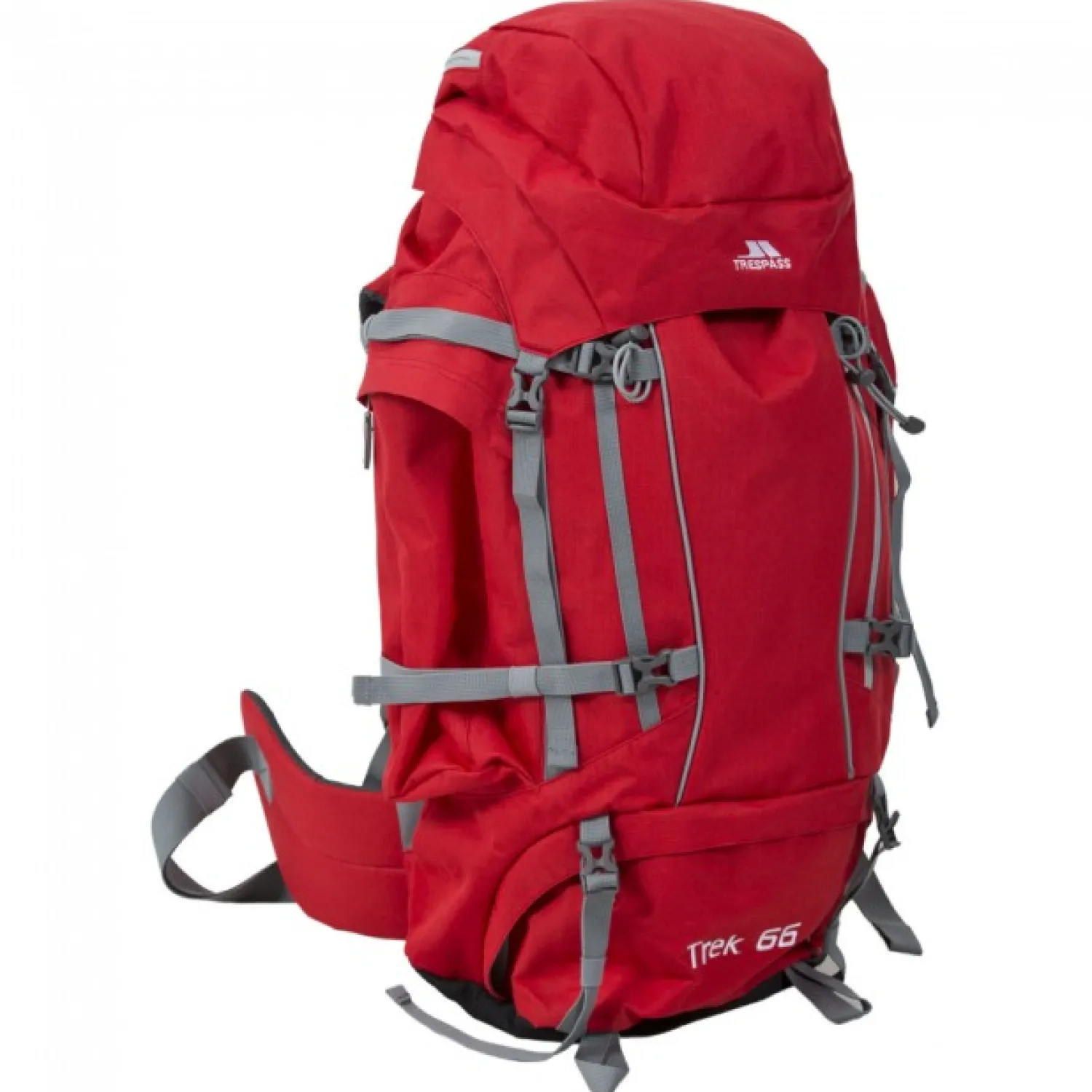 Online Trespass Trek Rygsaek - 66 Liter - Rod