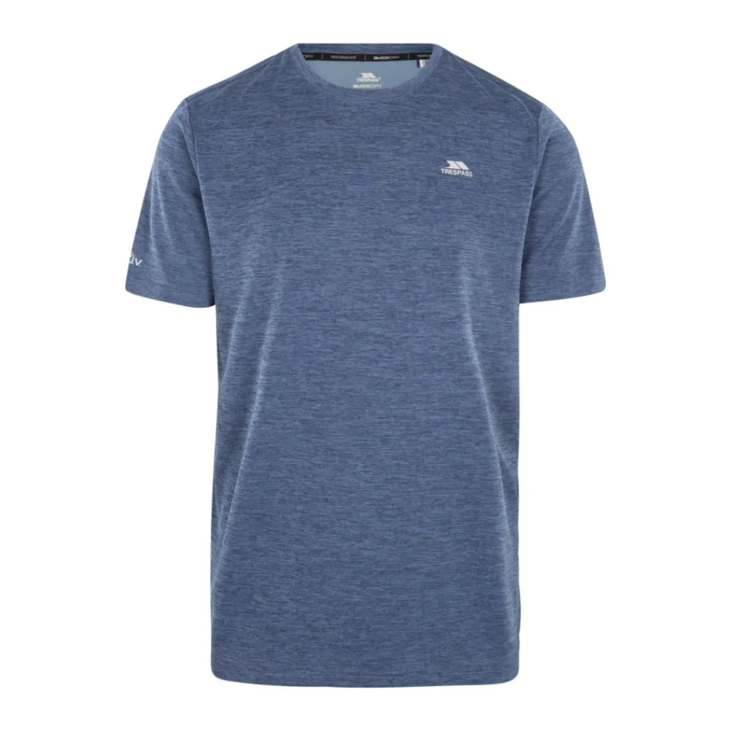 Cheap Trespass T-Shirt Herre - Raeran Quick-Dry - Bla