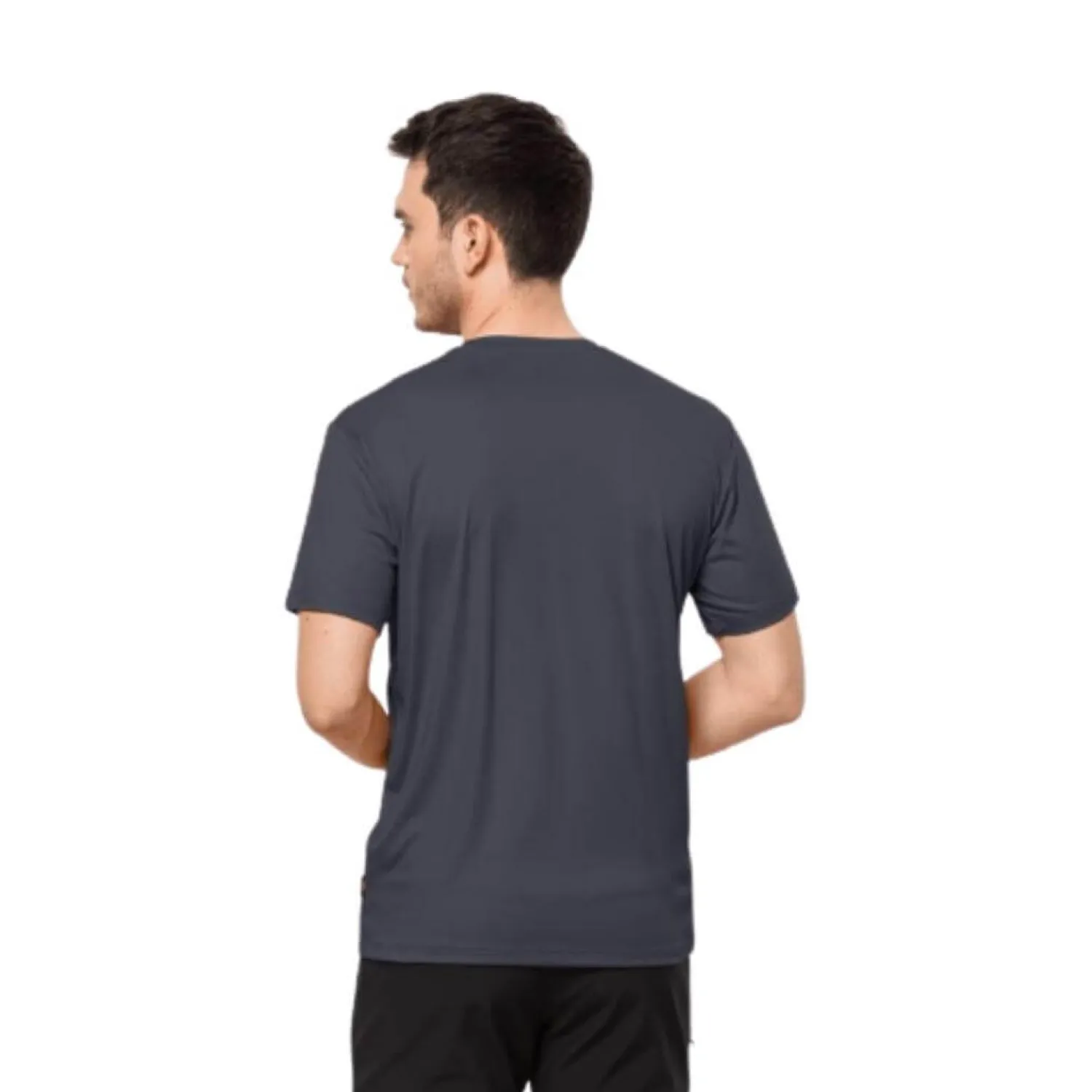 Best Sale Jack Wolfskin T-Shirt Til Herre - Tech T M - Gra