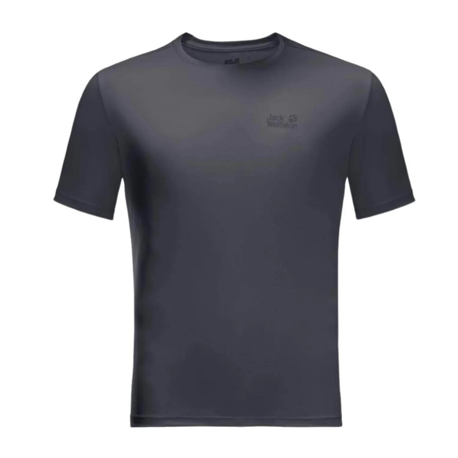 Best Sale Jack Wolfskin T-Shirt Til Herre - Tech T M - Gra