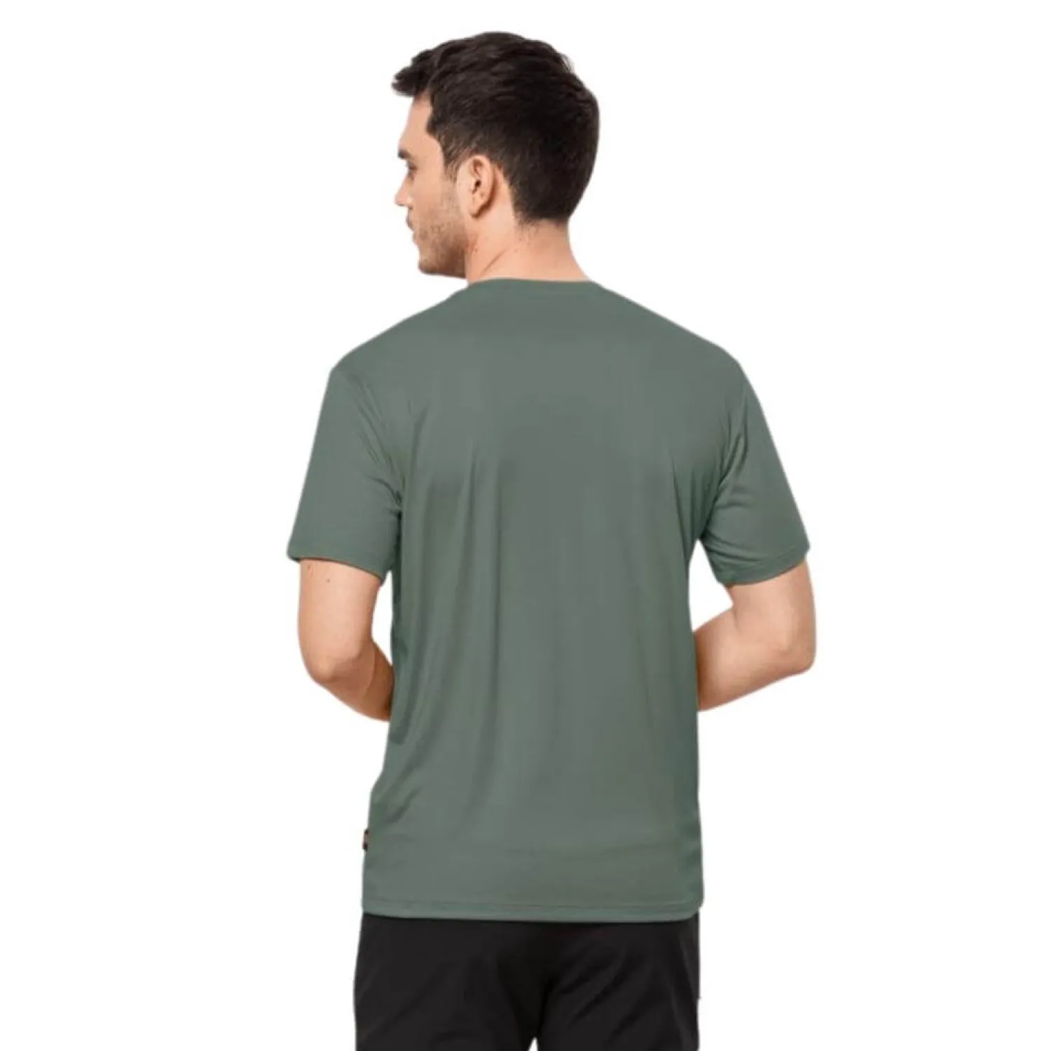 New Jack Wolfskin T-Shirt Til Herre - Tech T M - Gron