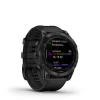 Store Garmin Ur - Fenix 7 Sapphire Solar - 47 Mm - Sort