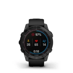 Store Garmin Ur - Fenix 7 Sapphire Solar - 47 Mm - Sort