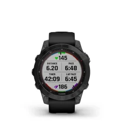 Store Garmin Ur - Fenix 7 Sapphire Solar - 47 Mm - Sort