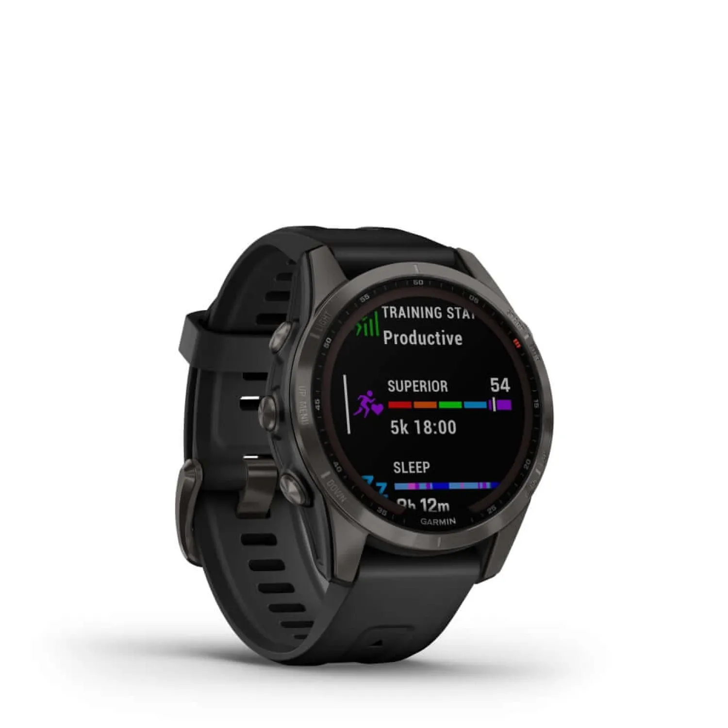 Discount Garmin Ur - Fenix 7S Sapphire Solar - 42 Mm - Sort